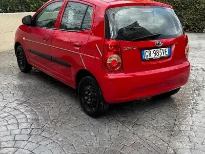 Usata Kia Picanto 2009 Rosso Utilitaria