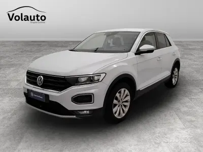 Usata VW T-Roc Advance 116 CV (85 kW) 2019 White silver SUV