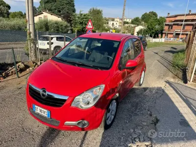 Usata Opel Agila Enjoy 86 CV (63 kW) 2008 Rosso Utilitaria