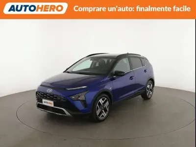 Usata Hyundai Bayon 101 CV (74 kW) 2021 Blu SUV