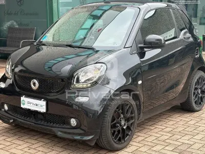Usata Smart ForTwo Cabrio Passion 71 CV (52 kW) 2019 Nero Cabrio