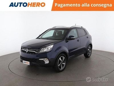 Usata Ssangyong (KGM) Korando Limited 178 CV (130 kW) 2018 Blu SUV