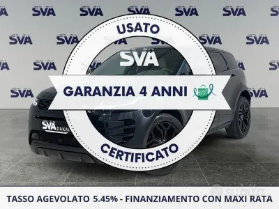 Begagnad Land Rover Range Rover evoque R-Dynamic 160 HK (117 kW) 2022 Svart SUV