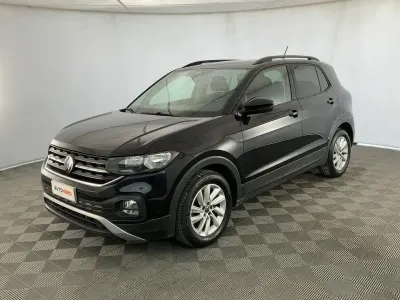 Usata VW T-Cross Advance 110 CV (80 kW) 2021 Nero SUV