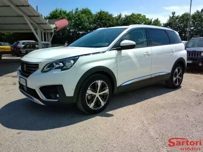 Usata Peugeot 5008 131 CV (96 kW) 2019 Bianco SUV