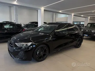 Nuova Audi A3 S-Line 150 CV (110 kW) 2026 Nero Berlina