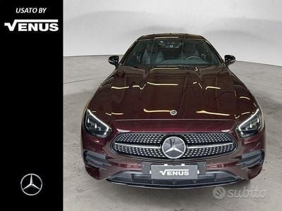 Usata Mercedes E220 Premium 194 CV (142 kW) 2022 Bordeaux Coupé