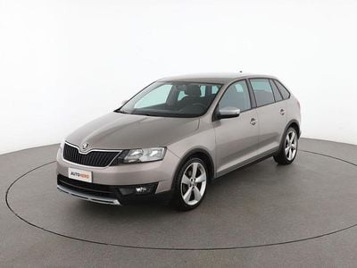 Usata Skoda Rapid ScoutLine 110 CV (80 kW) 2018 Beige Utilitaria