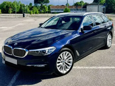 Usata BMW 520 190 CV (139 kW) 2019 Blu/azzurro Station wagon