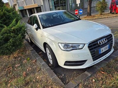 Usata Audi A3 Ambition 110 CV (80 kW) 2014 Bianco Berlina