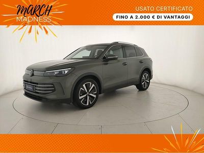 Usata VW Tiguan Elegance 150 CV (110 kW) 2024 Velvet green metallizzato SUV