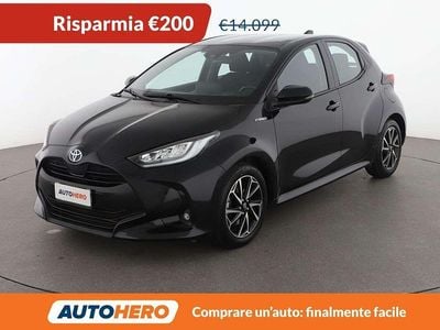 Usata Toyota Yaris Hybrid Trend 92 CV (67 kW) 2020 Nero Utilitaria