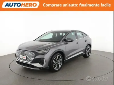 Usata Audi Q4 e-tron 210 kW (286 CV) 2023 Grigio SUV