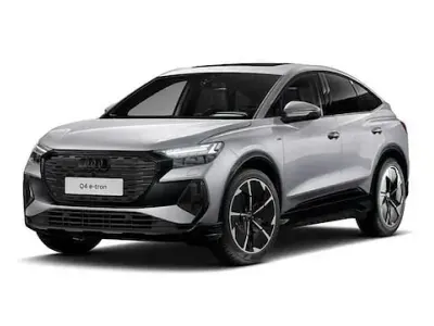 Nuova Audi Q4 e-tron S-Line 210 kW (286 CV) 2025 Argento floret metallizzato SUV