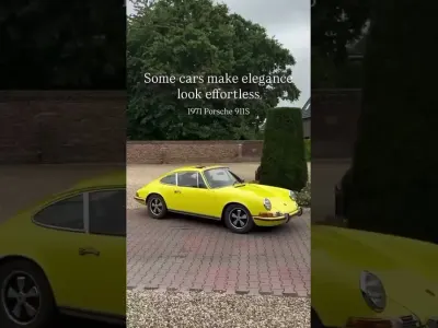 Usata Porsche 911 180 CV (132 kW) 1971 Giallo Coupé