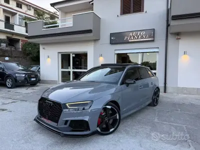 Usata Audi RS3 Competition 400 CV (294 kW) 2019 Grigio Berlina