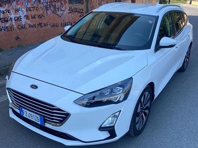 Usata Ford Focus 120 CV (88 kW) 2020 Bianco Station wagon