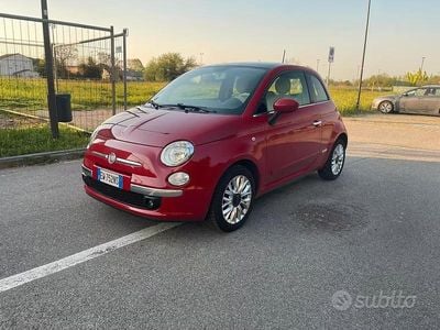 Usata Fiat 500 Lounge 69 CV (50 kW) 2014 Rosso Berlina