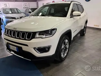 Usata Jeep Compass Limited 140 CV (102 kW) 2018 Bianco SUV