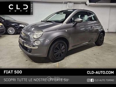 Usata Fiat 500 Lounge 75 CV (55 kW) 2011 Grigio scuro Utilitaria
