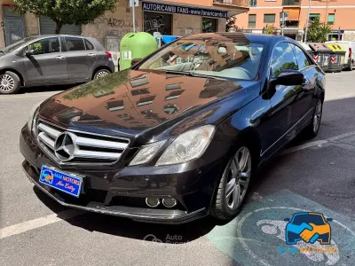 Usata Mercedes E200 Avantgarde 204 CV (150 kW) 2009 Nero Coupé
