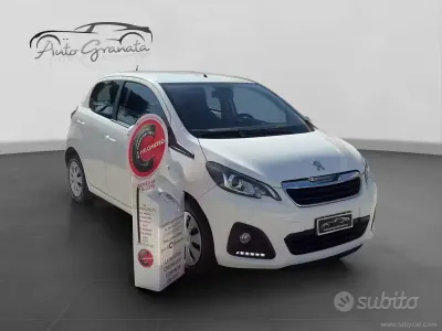 Usata Peugeot 108 Active 72 CV (52 kW) 2019 Bianco Berlina