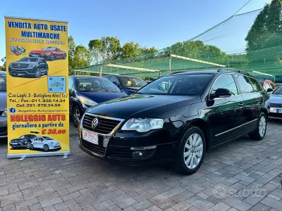 Usata VW Passat 105 CV (77 kW) 2008 Nero Station wagon