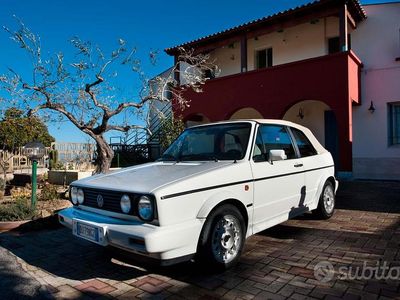 Usata VW Golf Cabriolet Karmann 111 CV (81 kW) 1987 Bianco Cabrio