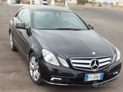 Usata Mercedes E220 2010 Nero Coupé
