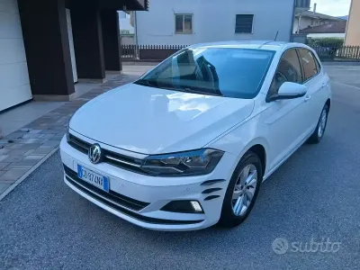 Usata VW Polo Comfortline 80 CV (58 kW) 2021 Bianco Utilitaria