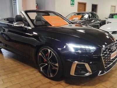 Usata Audi S5 Sport 352 CV (258 kW) 2022 Nero mito / metallizzato Cabrio