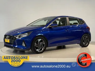 Usata Hyundai i20 84 CV (61 kW) 2023 Blu Utilitaria