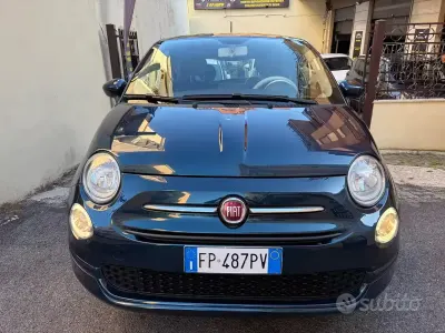 Usata Fiat 500 Pop 69 CV (50 kW) 2018 Blu Berlina