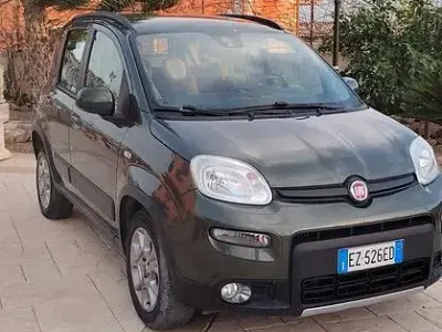 Usata Fiat Panda Trekking 85 CV (62 kW) 2015 Verde Utilitaria