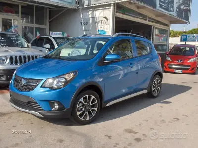 Usata Opel Karl Rocks 73 CV (53 kW) 2019 Bluazzurro Utilitaria