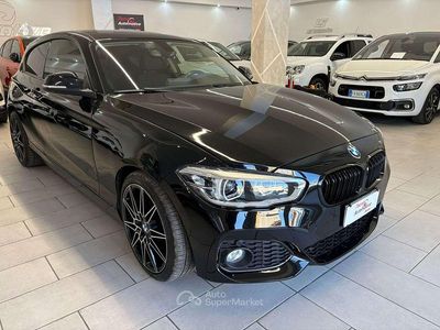 Usata BMW 116 Sport Line 116 CV (85 kW) 2016 Nero Utilitaria