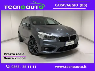 Usata BMW 218 Active Tourer Advantage 150 CV (110 kW) 2017 Grigio Monovolume