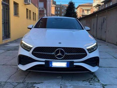 Usata Mercedes A250 AMG Line Premium Plus 163 CV (119 kW) 2023 Bianco Berlina