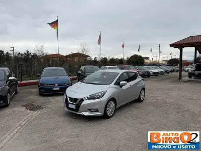 Usata Nissan Micra Acenta 87 CV (63 kW) 2021 Grigio Utilitaria