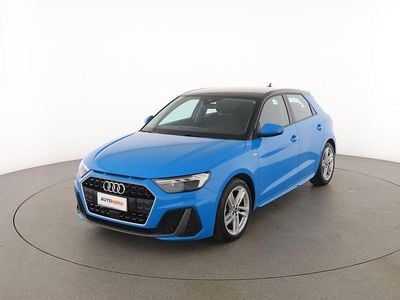 Usata Audi A1 Sportback S-Line 110 CV (80 kW) 2021 Blu Utilitaria