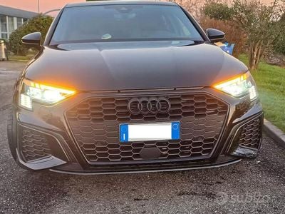 Usata Audi A3 S-Line 150 CV (110 kW) 2023 Nero Berlina
