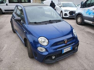 Usata Abarth 595C Competizione 179 CV (131 kW) 2019 Blu podio metallizzato Cabrio