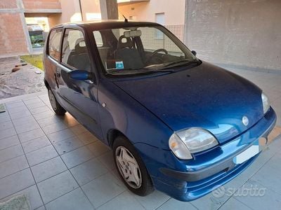 Usata Fiat Seicento 54 CV (39 kW) 2002 Blu Utilitaria