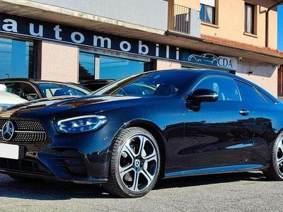 Usata Mercedes E300 Premium Plus 265 CV (194 kW) 2023 Nero ossidiana Coupé