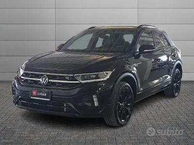 Usata VW T-Roc R-line 150 CV (110 kW) 2023 Nero SUV