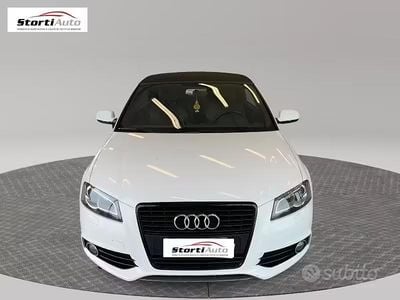 Usata Audi A3 Cabriolet Ambition 105 CV (77 kW) 2013 Bianco Cabrio