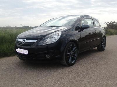 Usata Opel Corsa 75 CV (55 kW) 2008 Nero Utilitaria