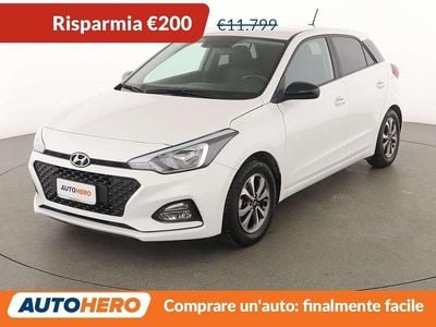 Usata Hyundai i20 75 CV (55 kW) 2020 Bianco Utilitaria