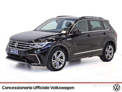 Usata VW Tiguan R-line 150 CV (110 kW) 2023 Nero SUV
