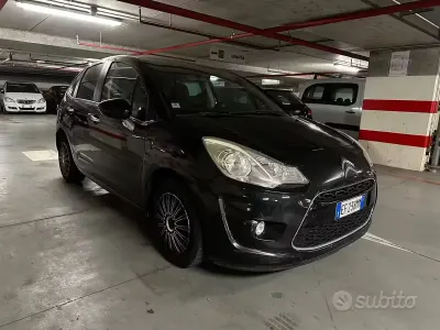 Usata Citroën C3 Exclusive 92 CV (67 kW) 2010 Nero Berlina